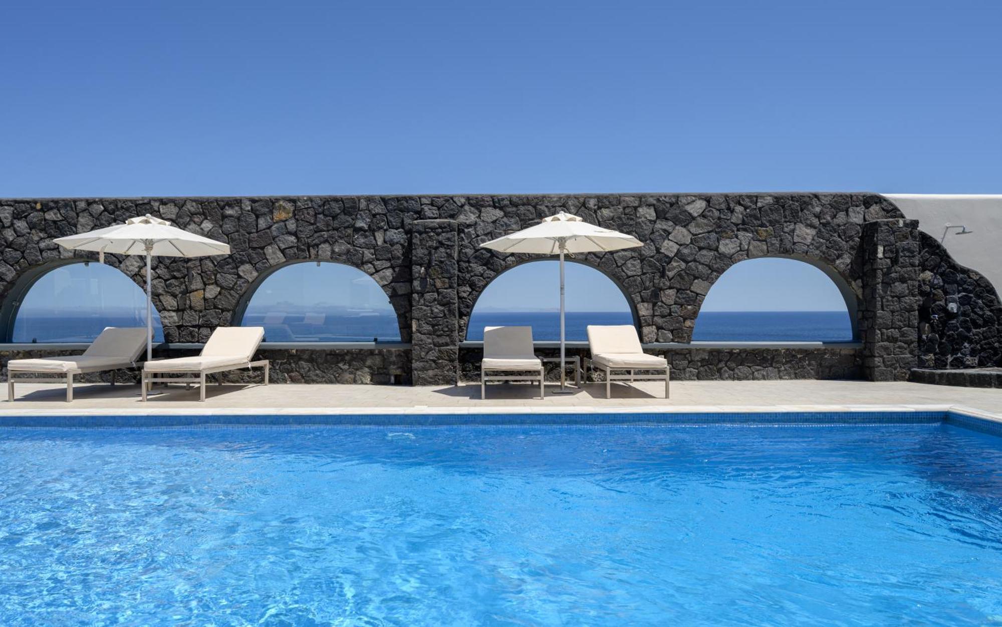Agia Irini Otel Imerovigli  Dış mekan fotoğraf